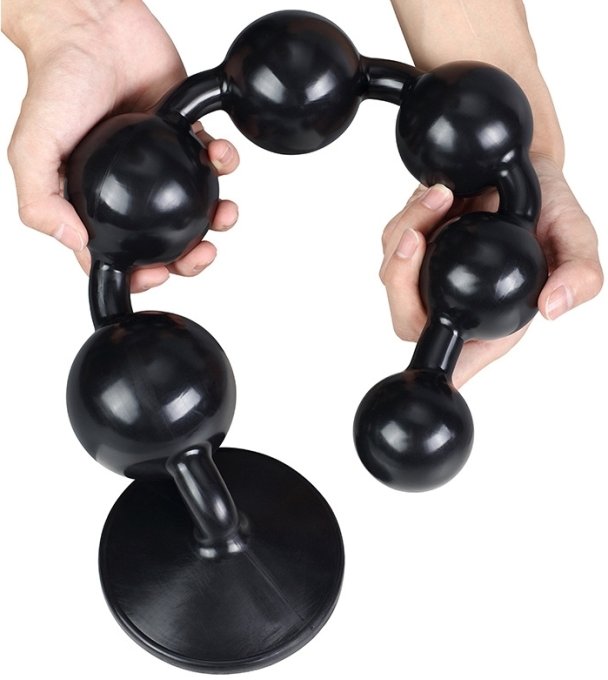 Boules Somass L 48 x 6.8 cm Noires