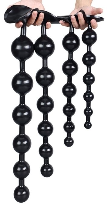 Boules Somass L 48 x 6.8 cm Noires