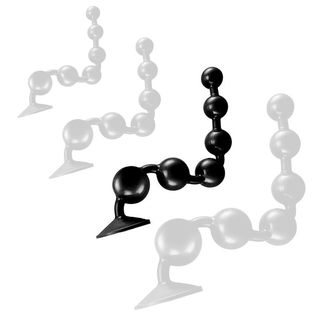 Boules Somass L 48 x 6.8 cm Noires