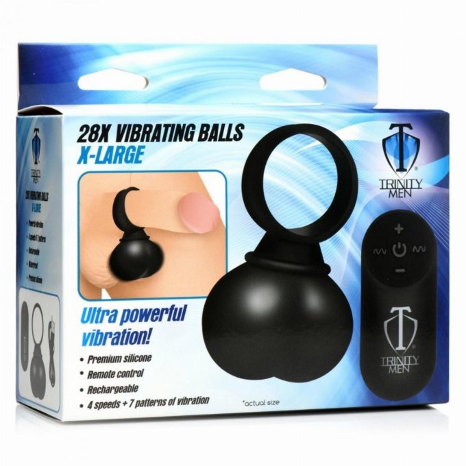 Bourses Vibrantes Vibe Balls XL Noires