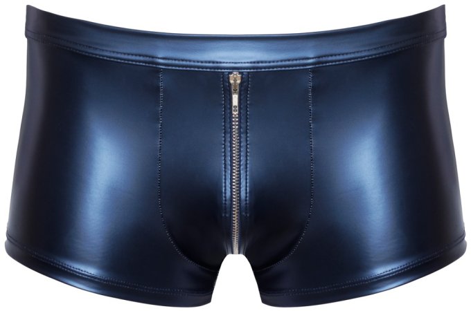 Boxer avec zip Andio Bleu métallisé