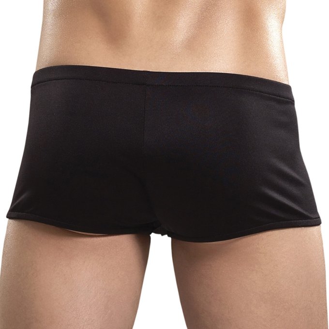 Boxer court avec Zip Ring & Short Noir