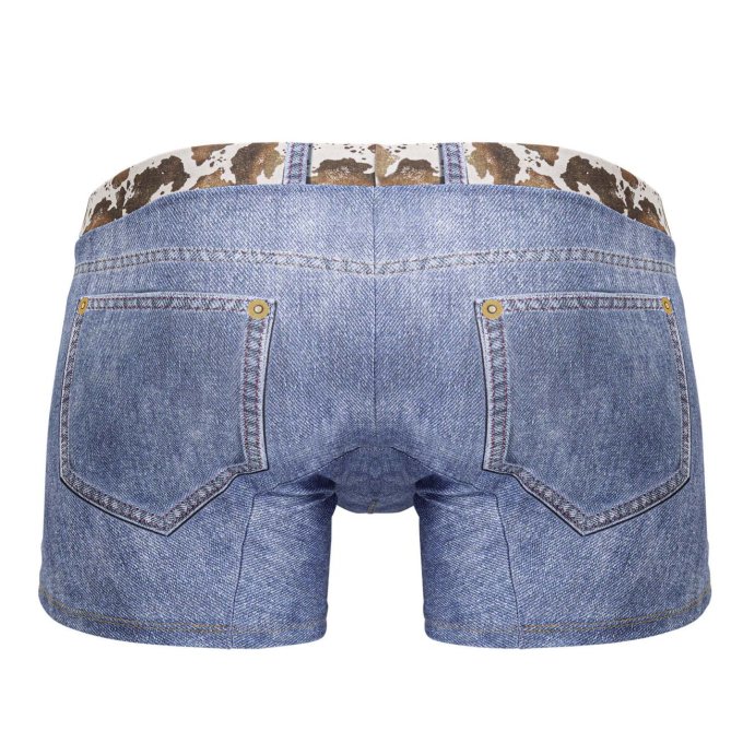 Boxer Cowboy Denim Bleu