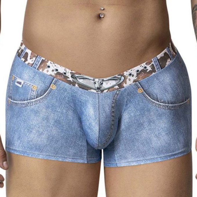Boxer Cowboy Denim Bleu