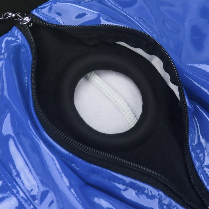 Boxer Chic Strap-On Bleu