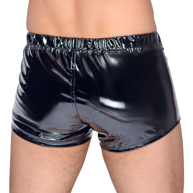 Boxer Short VINYL ZIP Noir