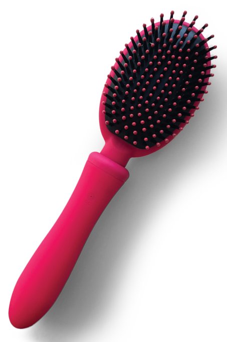 Brosse à Cheveux Vibrante Vibraliss 11.5 x 3.3cm Rose