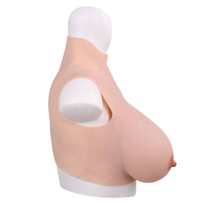 Buste Seins réalistes Coton Col haut Bonnet G