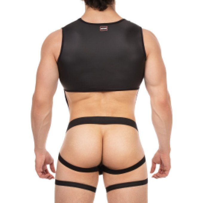 Bustier Porte-Jarretelles Milos Noir