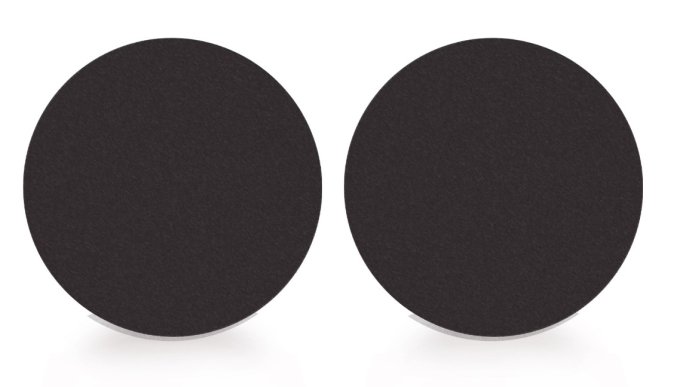 Cache Oeil pour masque à gaz x2 - Diamètre 90mm