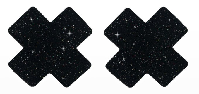 Cache-Seins adhésifs X Cover Taboom Noirs