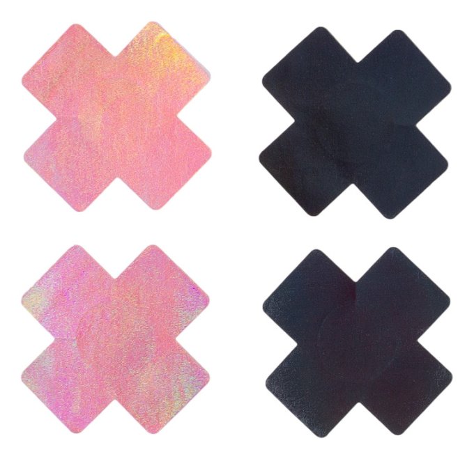 Cache-tétons Wow boobs cross