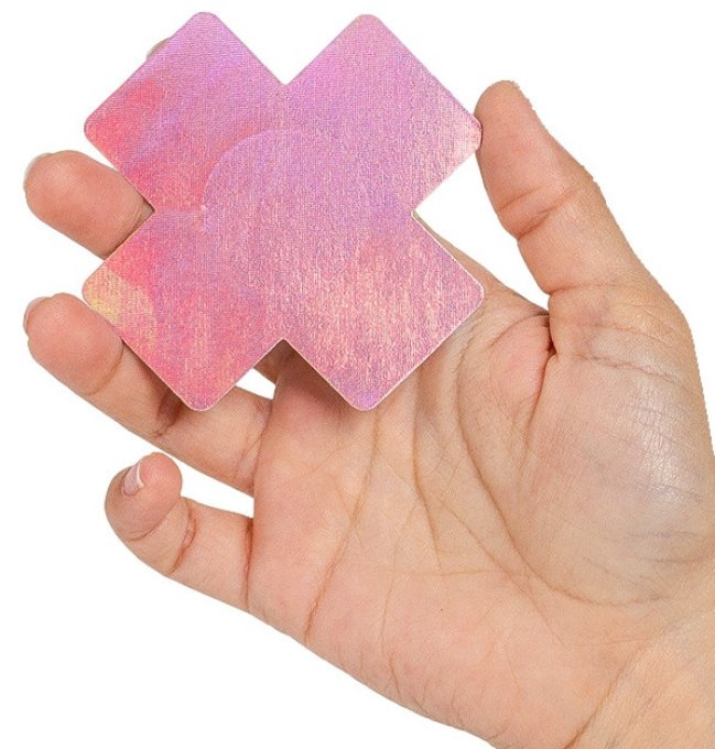 Cache-tétons Wow boobs cross