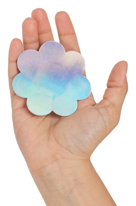 Cache-tétons Wow boobs flower