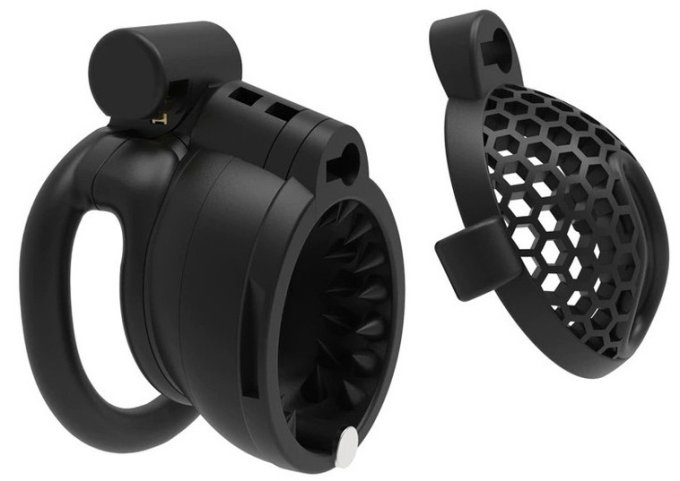 Cage avec Picots Hombick 6.5 x 3.2 cm Noire