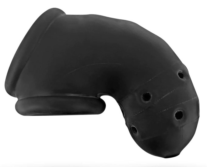 Cage de chasteté Airlock 10 x 2.5 cm Noire