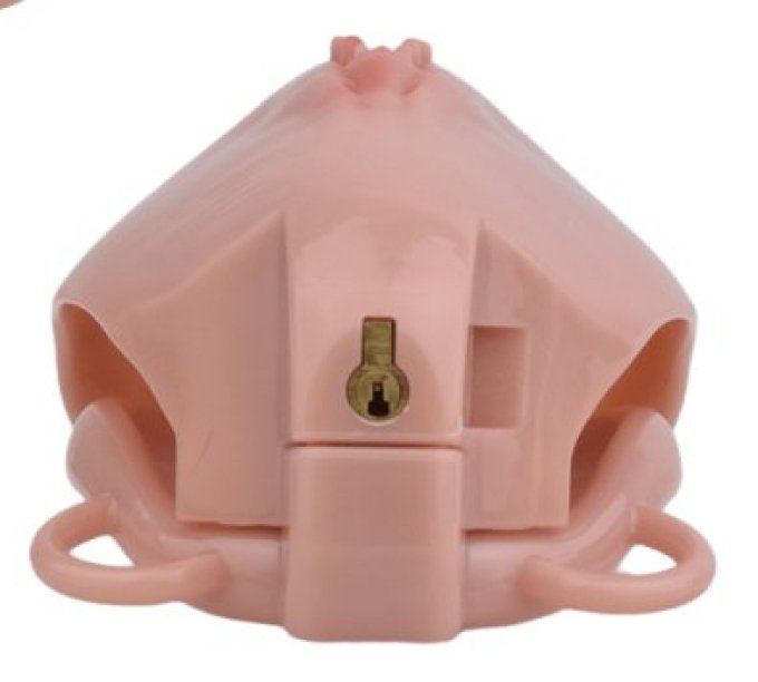 Cage de Chasteté avec Harnais Sislab 5.5 x 3.5cm Chair