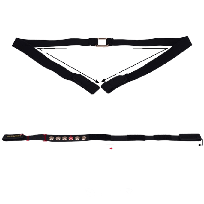 Cage de Chasteté avec Harnais Sislab 5.5 x 3.5cm Marron