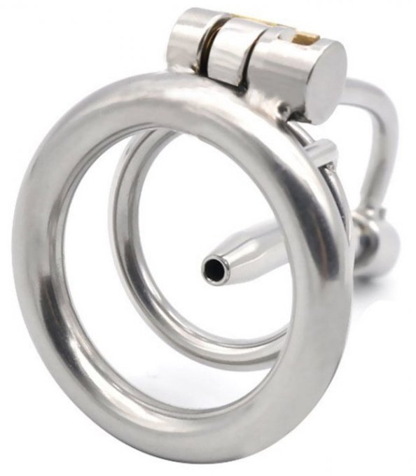 Cage de chasteté avec Tige Urètre 5cm - Diamètre 8mm