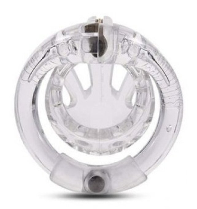 Cage de chasteté Beam 6 x 3cm Transparente