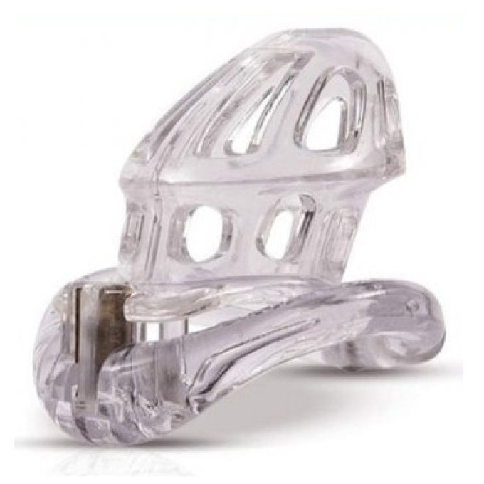 Cage de chasteté Beam 6 x 3cm Transparente
