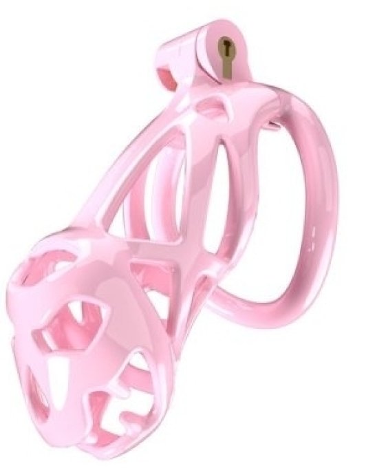 Cage de chasteté Bouh L 10 x 3.5 cm Rose