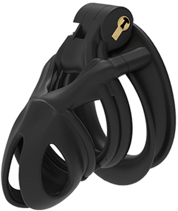 Cage de chasteté Cob Lock M 8 x 3.4cm Noire