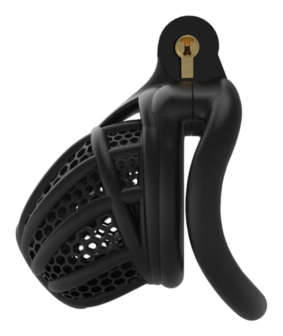Cage de chasteté Combia 6.5 x 3.3cm Noir