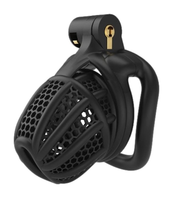 Cage de chasteté Combia 6.5 x 3.3cm Noir