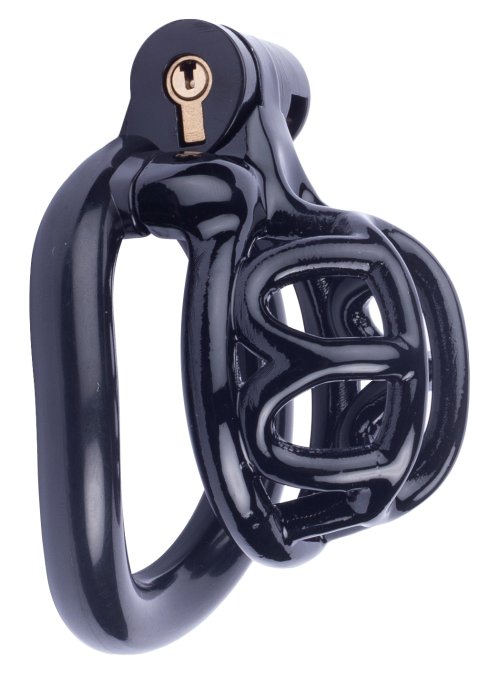 Cage de chasteté courte Lyfy 4 x 3.3cm Noire