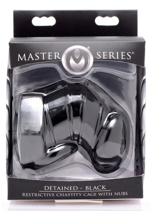 Cage de chasteté Detained 7cm Noire