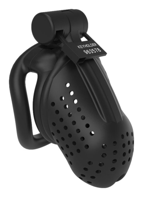 Cage de chasteté Dottia Noire 8.5 x 3.5cm