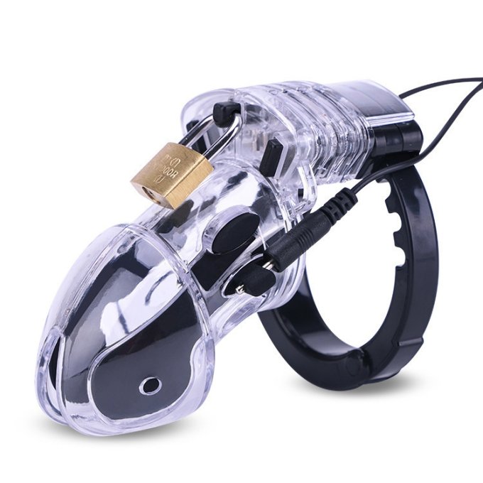 Cage de chasteté Électro Chastity Shock 11 x 3cm