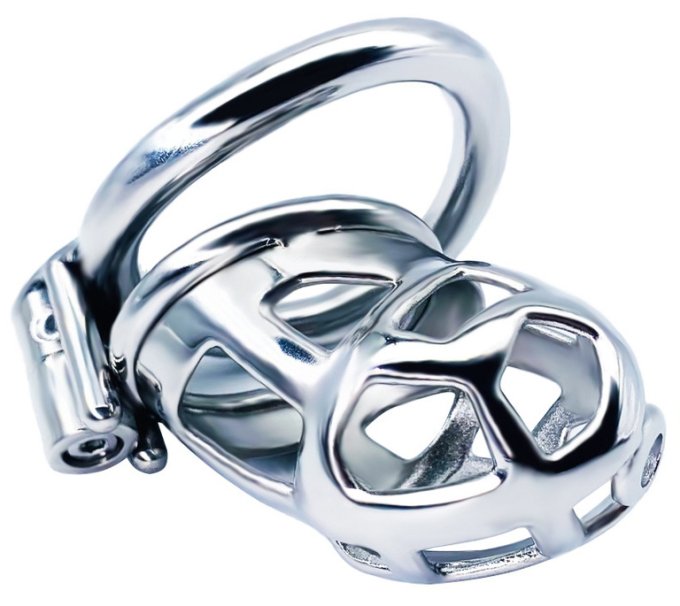 Cage de chasteté en métal Bekar 6.5 x 3.2cm