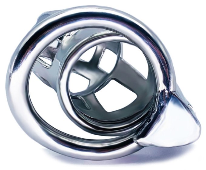 Cage de chasteté en métal Bekar 6.5 x 3.2cm