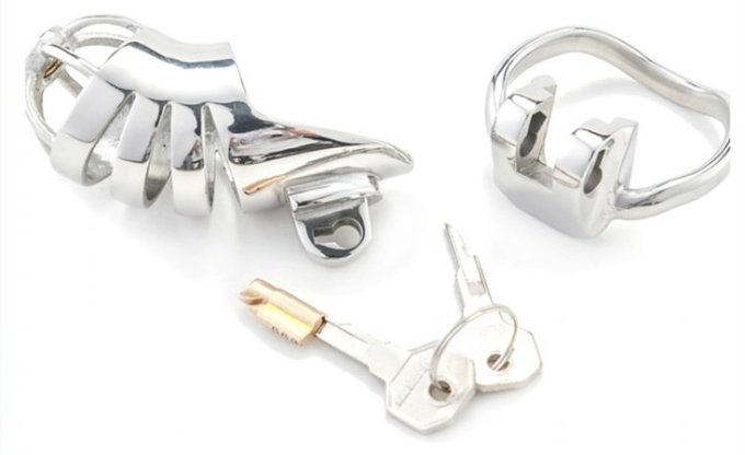 Cage de chasteté en métal Bird Up 8 x 3.3cm
