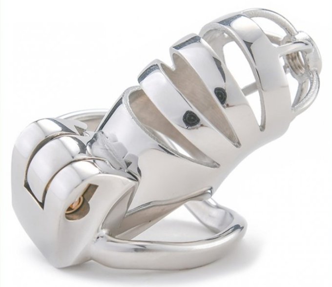 Cage de chasteté en métal Bird Up 8 x 3.3cm