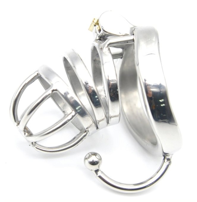 Cage de chasteté en métal Hooky 7.5 x 3.3cm