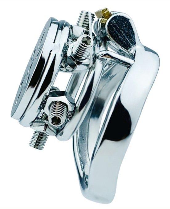 Cage de chasteté en métal Little Pics 3.5 x 3.2cm