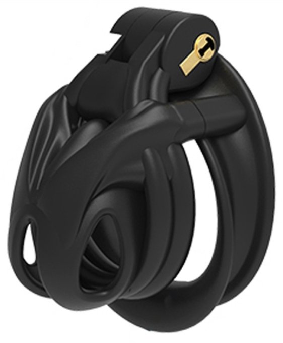 Cage de chasteté Evo M 4.5 x 3.5cm Noire