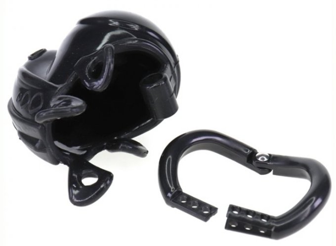Cage de chasteté Full Egg 7.7 x 2.8cm Noire