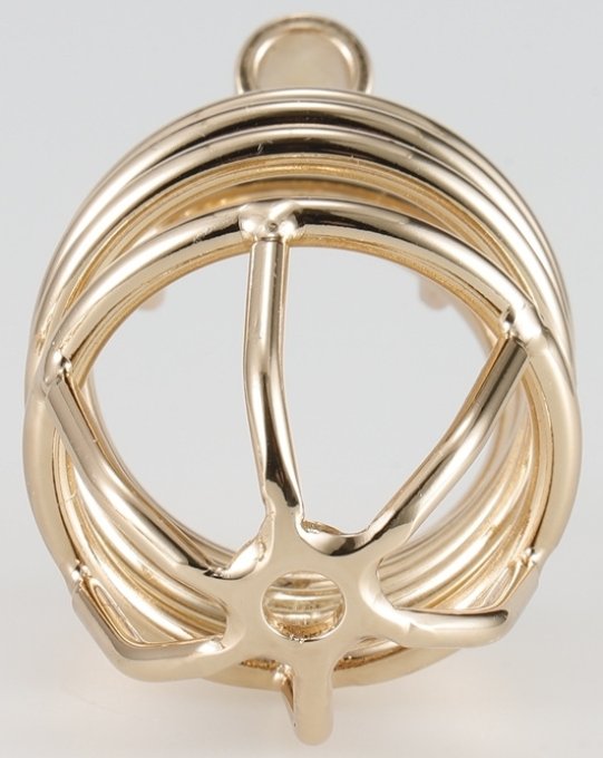 Cage de Chasteté Golden Bird 9 x 3.5cm