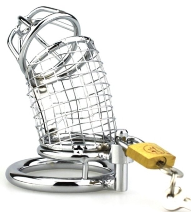 Cage de chasteté Lancelot Net - 9 x 3.5 cm