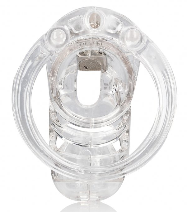 Cage de chasteté ManCage Modèle 25 - 9 x 3.5cm Transparente