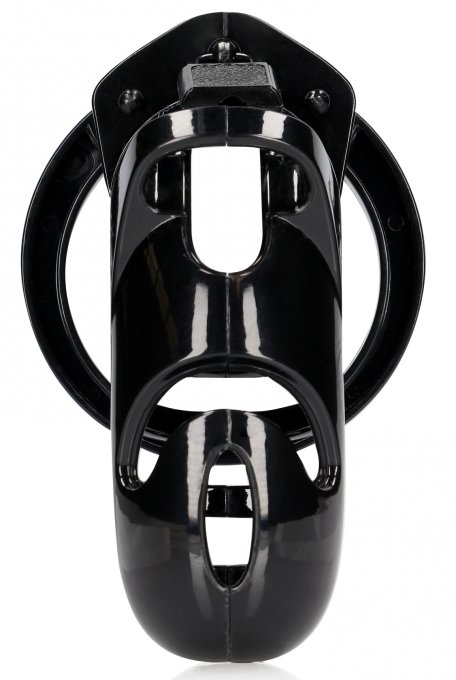 Cage de chasteté ManCage Modèle 26 - 11.5 x 3.5 cm Noire
