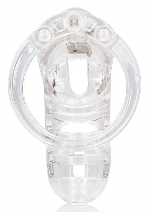 Cage de chasteté ManCage Modèle 26 - 11.5 x 3.5 cm Transparente