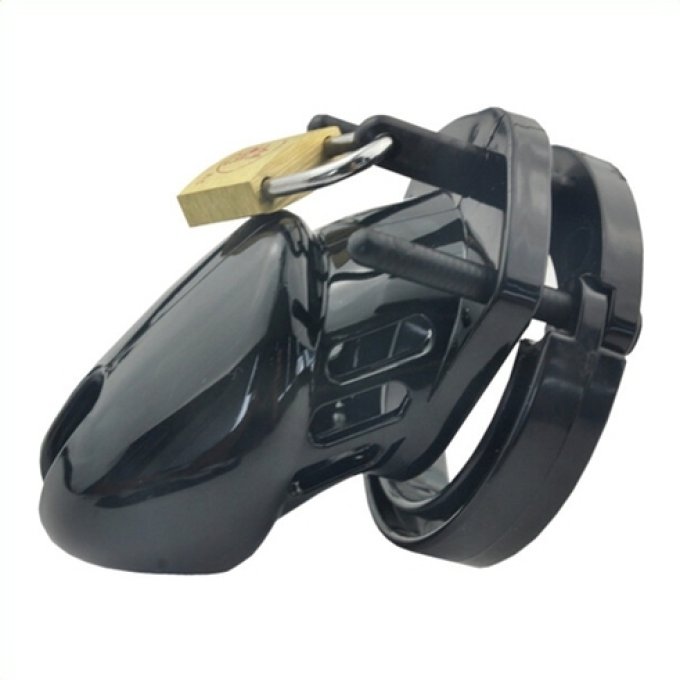 Cage de chasteté MINI LOCKY 6 x 3.2 cm Noire