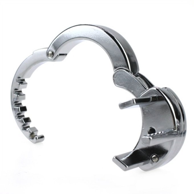 Cage de chasteté Modula métal 9 x 3.5 cm