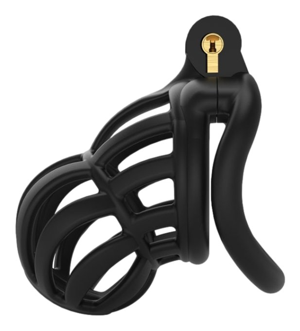 Cage de chasteté Narra 8 x 3.6cm Noir
