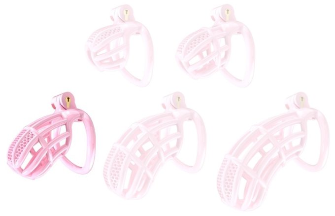 Cage de Chasteté Nexia L 8 x 3.1cm Rose